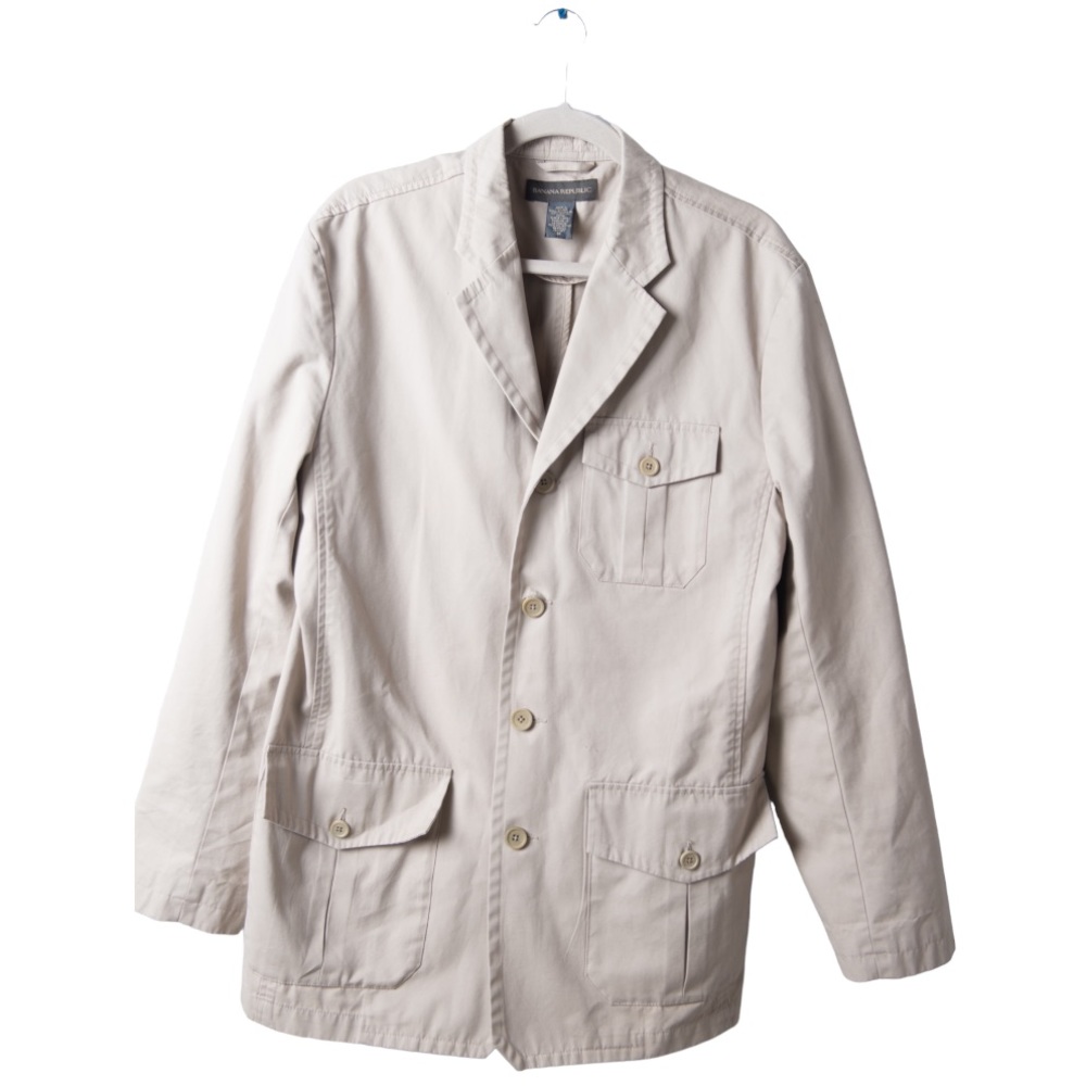 Banana Republic Men or Woman’s Off White Blazer/Jacket Sz Medium